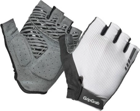 GripGrab Expert RC Max Padded Summer Fahrradhandschuhe weiß