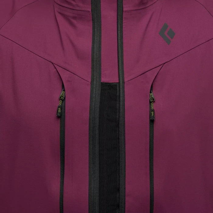 Black Diamond Dawn Patrol Hybrid Shell Funktionsjacke blackberry (Damen)