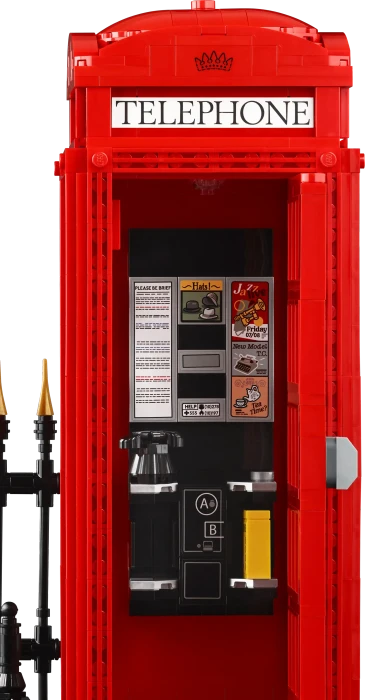 LEGO Ideas - Rote Londoner Telefonzelle