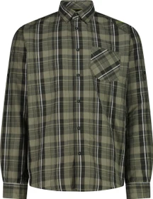 CMP Karomuster Hemd langarm sage/pine/bianco (Herren)