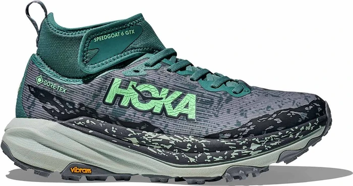 Hoka Speedgoat 6 Mid Gore-Tex mountain fog/droplet (Damen)