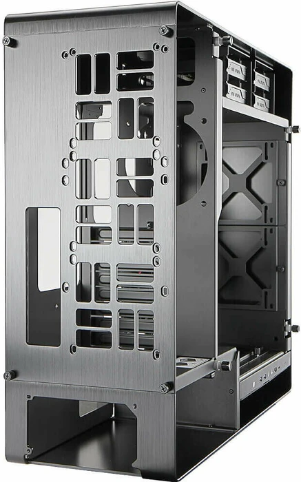 In Win 909 silber, Glasfenster