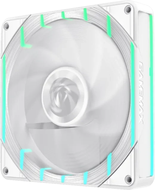 GameMax Tornado T14 ARGB-RW, weiß, 140mm