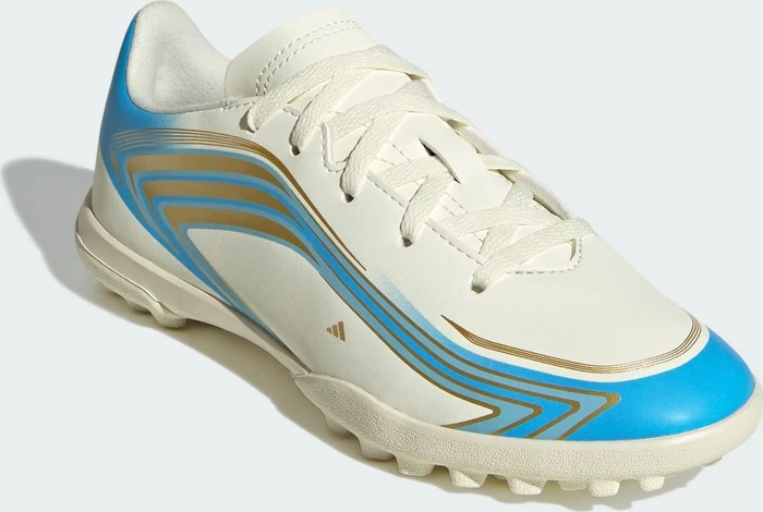 adidas F50 League Messi TF ivory/semi blue burst/icey blue (Junior)