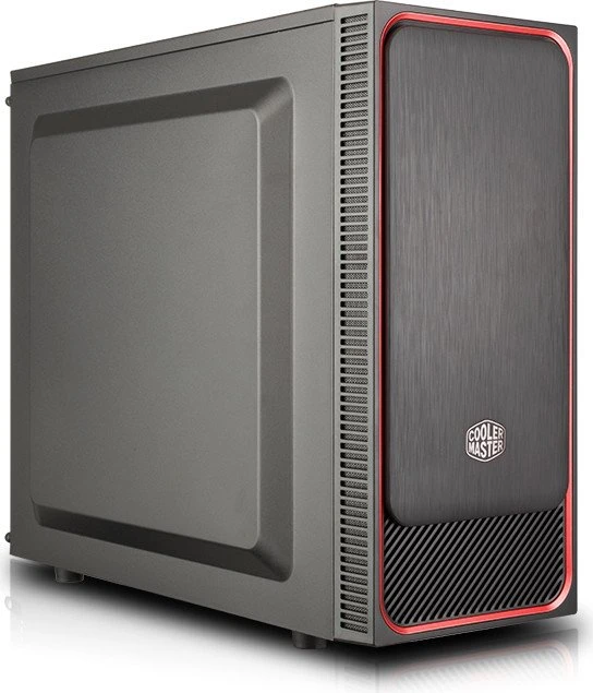 Cooler Master MasterBox E500L schwarz/rot