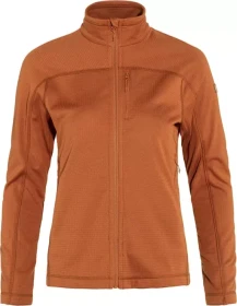 Fjällräven Abisko Lite Fleece Funktionsjacke terracotta brown (Damen)