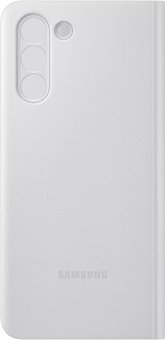 Samsung Clear View Cover für Galaxy S21 grau