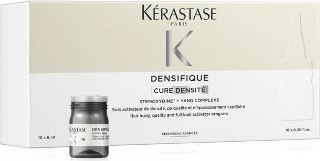 Kérastase Genesis Ampoules Densifique Cure Densité Femme Serum, 60ml (10x 6ml)