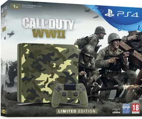 Sony PlayStation 4 Slim - 1TB Call of Duty: WWII Limited Edition Bundle grün