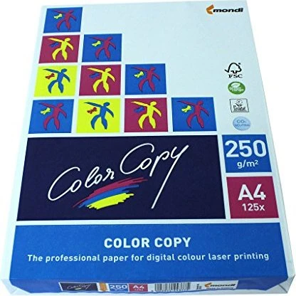 Mondi Color Copy Laserpapier weiß, A4, 250g/m², 125 Blatt