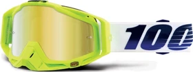 100% Racecraft Schutzbrille gp21/mirror gold lens