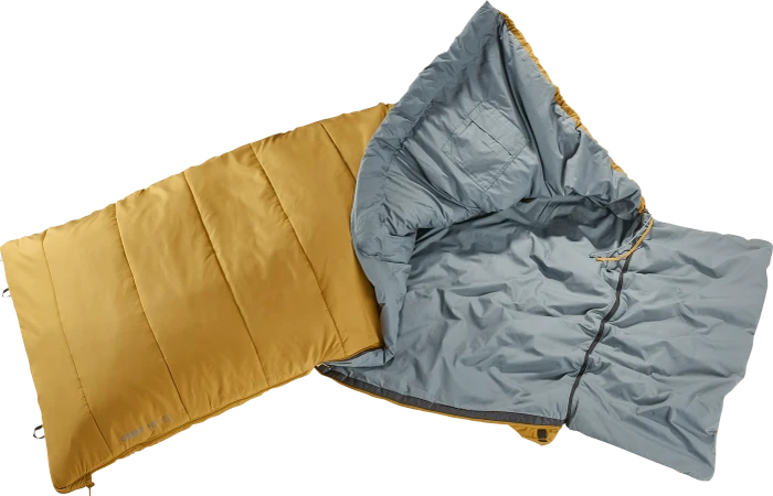 Deuter Orbit SQ +6° Deckenschlafsack caramel/teal