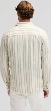 Lee Regular Leesure Hemd langarm dustier blue stripe (Herren)