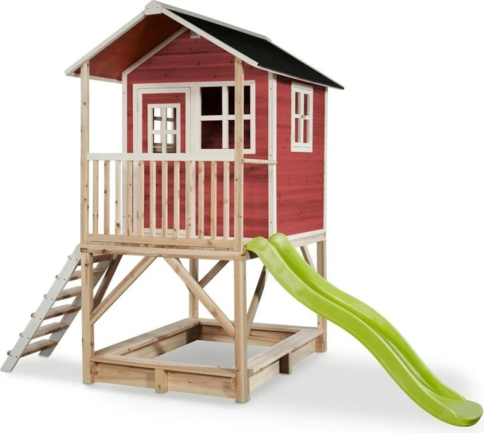 Exit Toys Exit Loft 500 Holz Spielhaus rot