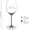 Riedel Fatto A Mano Cabernet/Merlot Rotweinglas drachenrot Vorschaubild