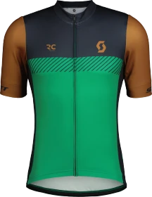 Scott RC Team Trikot kurzarm bread brown/amazon green (Herren)