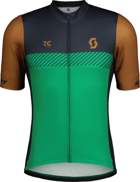 Scott RC Team Trikot kurzarm bread brown/amazon green (Herren)