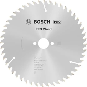 Bosch Professional Optiline Wood Kreissägeblatt 48Z, 160x1.8x20mm, 1 Stück
