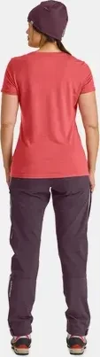 Ortovox Westalpen Softshell Hose lang dark wild berry (Damen)
