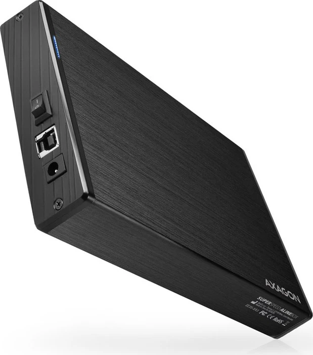 Axagon Aline Box Festplattengehäuse, schwarz, 3.5", USB-B 3.0