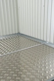 Biohort Alu-Bodenplatte 157.5x157.5cm für Gerätehaus Neo 1A