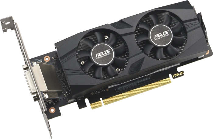 ASUS GeForce RTX 3050 OC, RTX3050-O6G-LP-BRK, 6GB GDDR6, DVI, HDMI, DP
