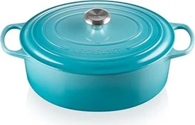 Le Creuset Signature Gusseisen Bräter oval 31cm karibik