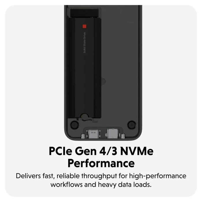 Targus HyperDrive Next USB4 M.2 PCIe Enclosure, USB4 v2