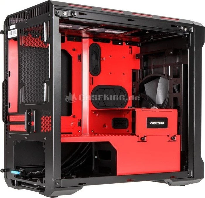 Phanteks Enthoo Evolv ITX rot, Acrylfenster, Mini-ITX