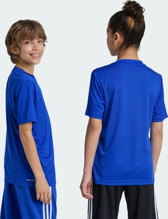 adidas Train Essentials Logo Regular Fit Funktionsshirt kurzarm lucid blue/white (Junior)