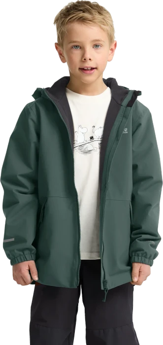Jack Wolfskin Snow Days Funktionsjacke sago palm (Junior)
