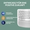 Logitech Wave Keys, Grauweiß, Logi Bolt, USB/Bluetooth, DE Vorschaubild
