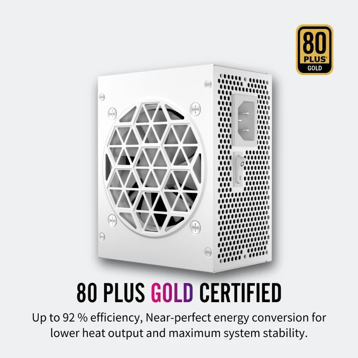 1st Player SFX Gold weiß 850W, ATX 3.1