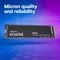 Crucial P510 SSD 2TB, M.2 2280 / M-Key / PCIe 5.0 x4, Kühlkörper Vorschaubild