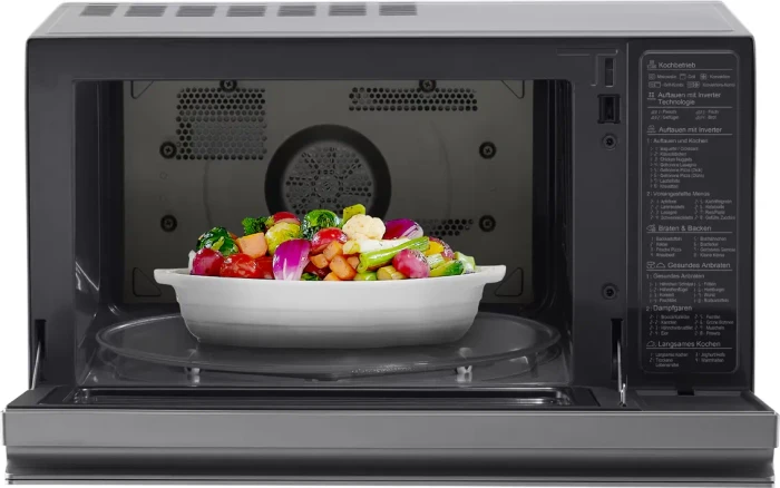LG MJ3965ACS Mikrowelle mit Grill/Heißluft