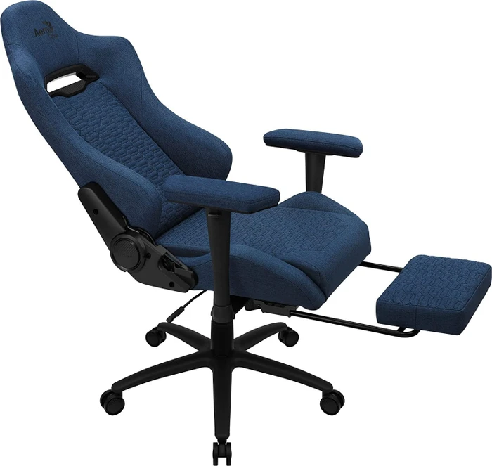 AeroCool ROYAL AeroWeave Cobalt Blue Gamingstuhl, blau