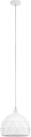 Eglo Roccaforte Pendelleuchte 30cm weiß