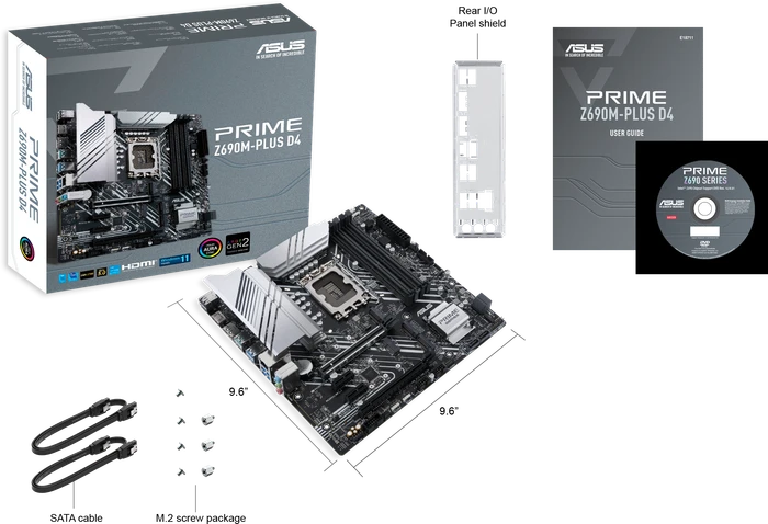 ASUS Prime Z690M-Plus D4 (Intel 1700)