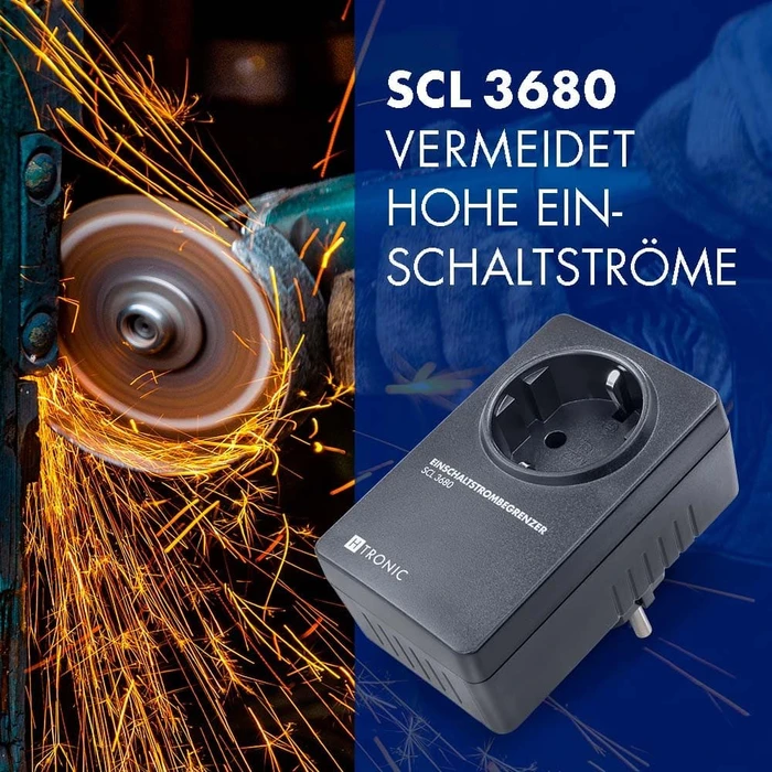 H-Tronic Einschaltstrombegrenzer SCL 3680, 1-fach, schwarz