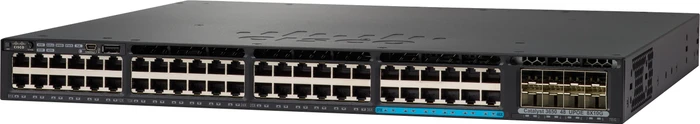 Cisco Catalyst 3650 IP Services Rackmount Gigabit Managed Stacking Switch, 48x RJ-45, 8x SFP+, 660W UPoE
