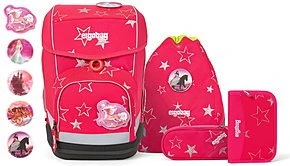 Ergobag Cubo CinBärella Schultaschen-Set, 5-tlg.