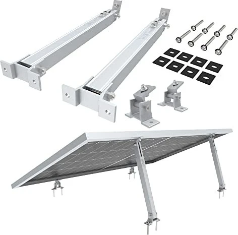 NuaSol Montageset 15°-30° silber 2 Stück
