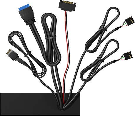 RaidSonic Icy Box IB-867a Multi-Slot-Cardreader, USB 3.0 19-Pin Stecksockel, USB 3.1 20-Pin Key-A Stecksockel [Stecker]
