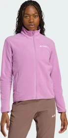 adidas Terrex Multi Essentials Fleece Jacke preloved purple (Damen)