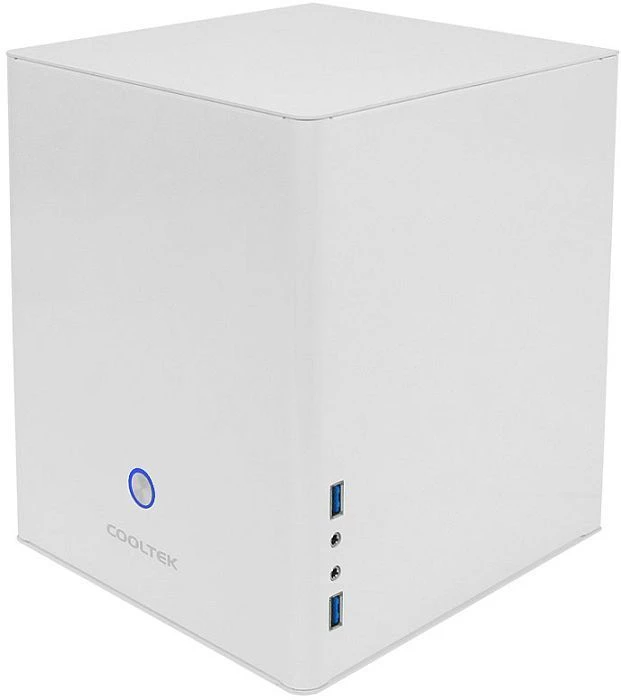 Cooltek Coolcube weiß, Mini-ITX