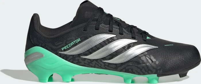 adidas Predator League FG core black/silver metallic/pulse mint (Junior)