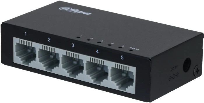 Dahua PFS30 Desktop Switch, 5x RJ-45