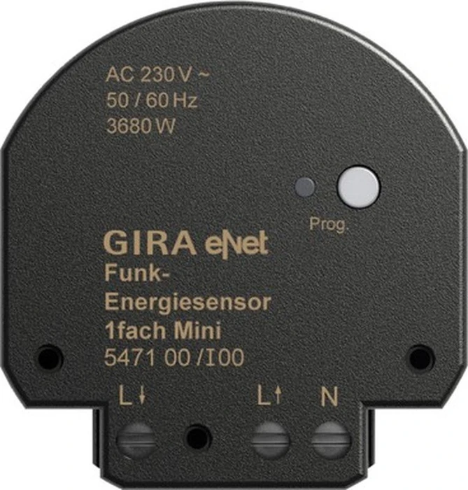 Gira eNet Funk-Energiesensor 1fach Mini Unterputz-Sender, Strommesssensor
