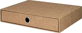 Rössler 1er Schubladenbox, 1 Schublade, A4, haselnuss