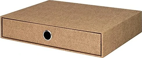 Rössler 1er Schubladenbox, 1 Schublade, A4, haselnuss